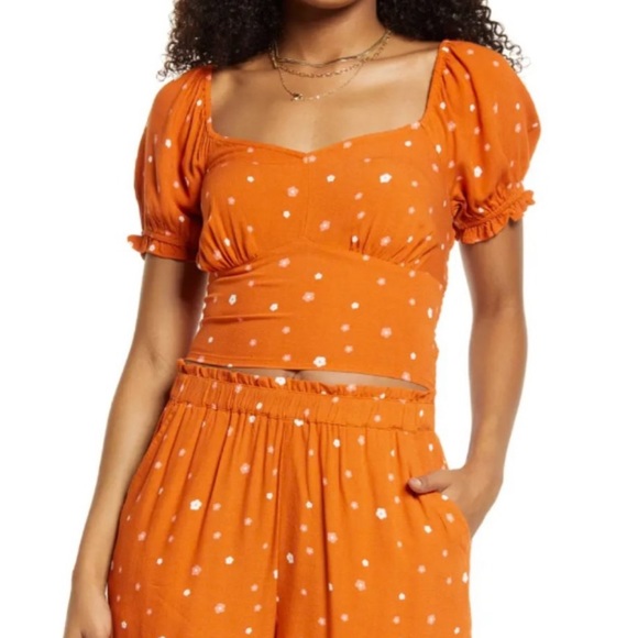 Nordstrom Bp floral tie top - Picture 5 of 5